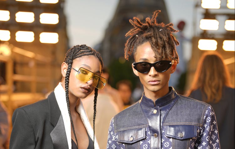 Willow Smith and Jaden Smith