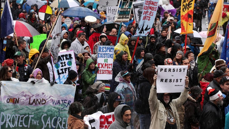 Dakota Access Pipeline Protest