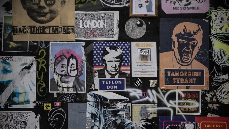 Donald Trump Graffiti