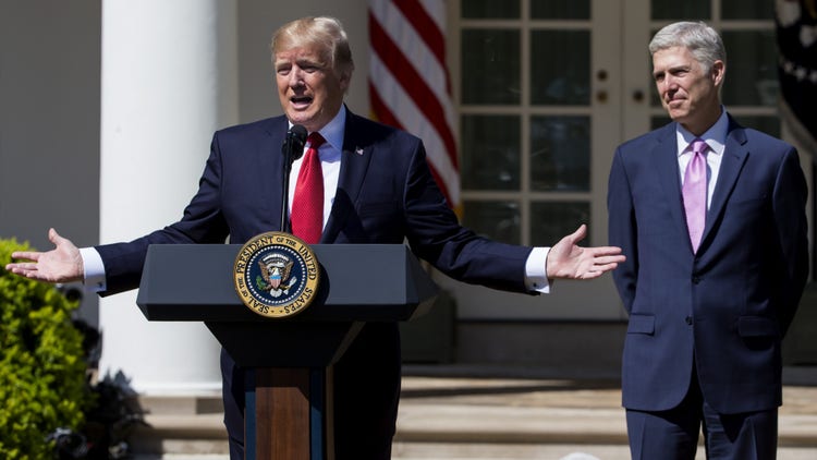 Donald Trump & Neil Gorsuch