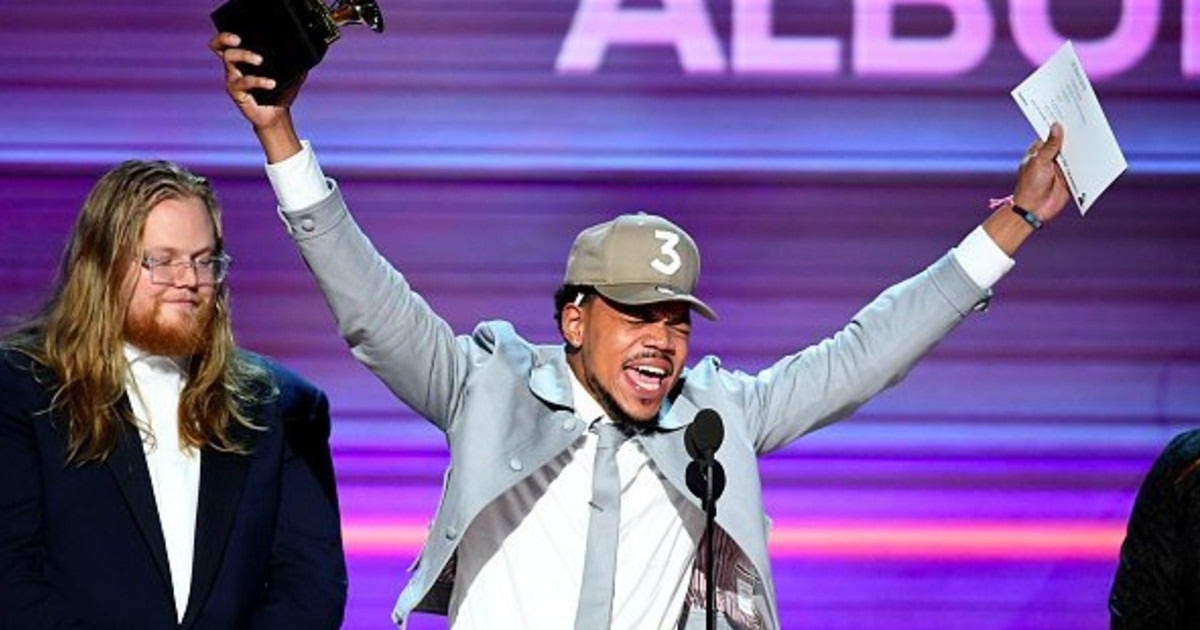 Chance the Rapper makes history at the 2017 Grammys, Twitter reacts