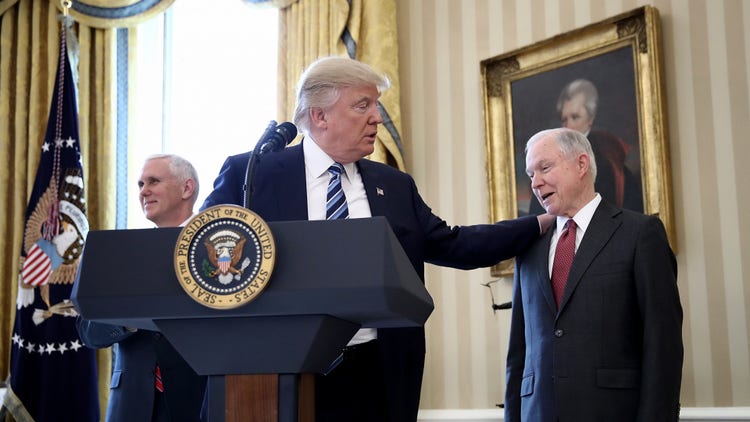 Jeff Sessions & Donald Trump