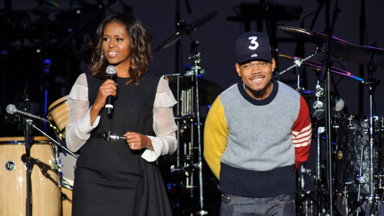 Michelle Obama & Chance The Rapper