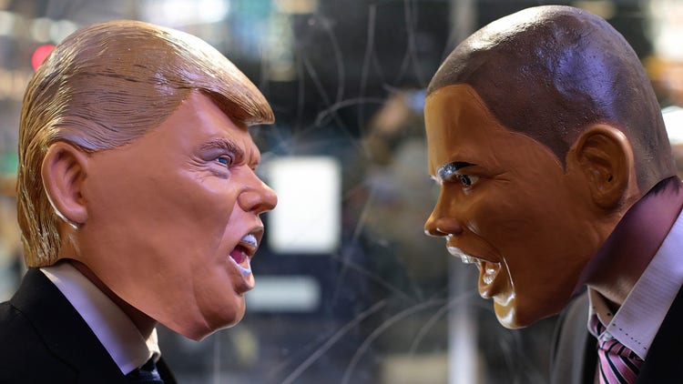 Trump vs. Obama