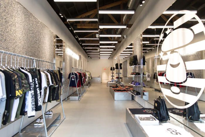 First Look: Inside AAPE by A Bathing Ape's flagship LA store