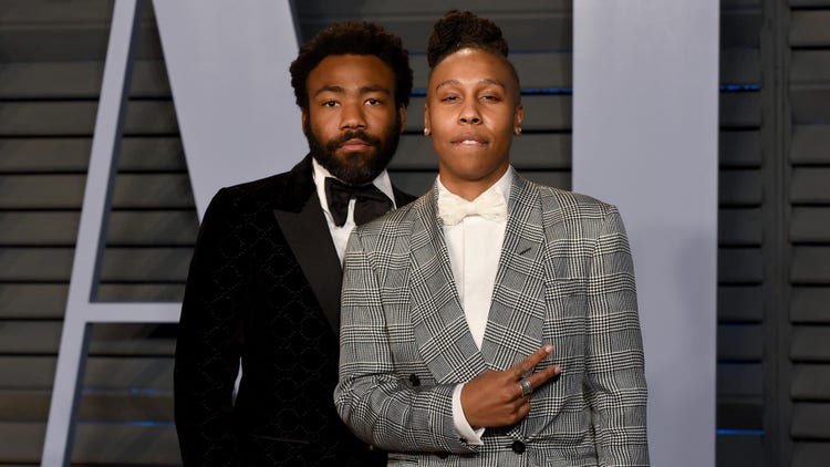 Donald Glover & Lena Wraith