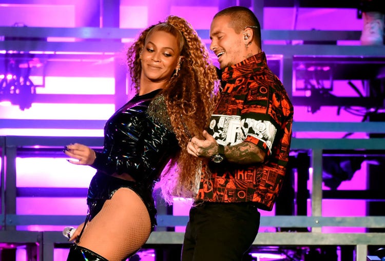 Beyoncé and J Balvin