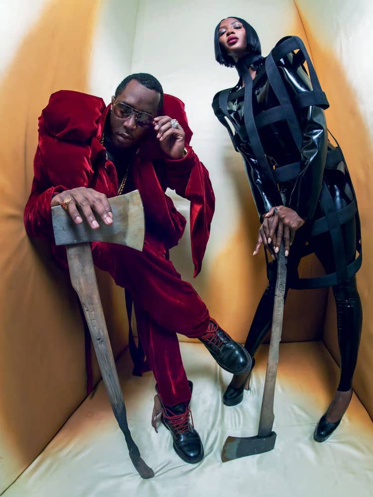 Diddy and Naomi Campbell