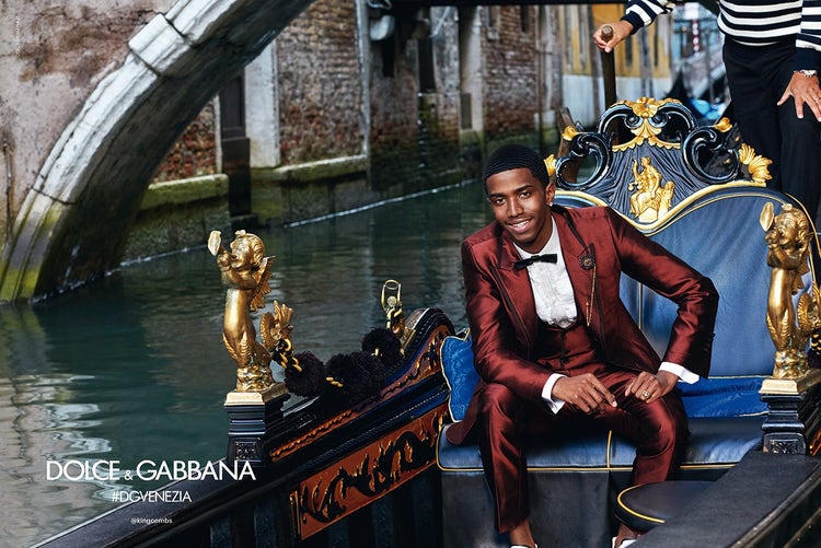 Christian Combs for Dolce and Gabbana