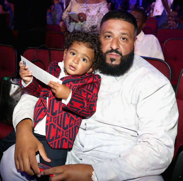 DJ Khaled and Asahd Khaled