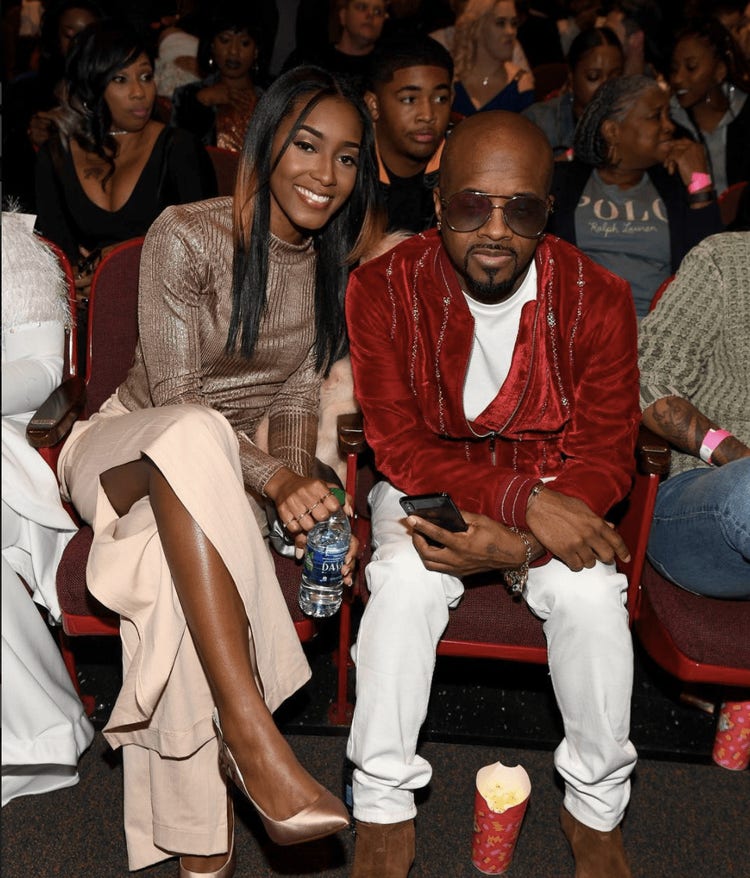 Jermaine Dupri and Shaniah Mauldin