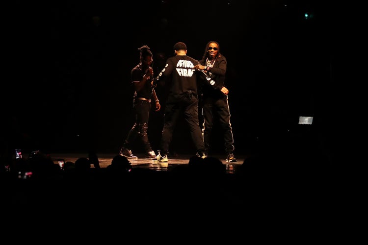 Drake, Offset, and Quavo
