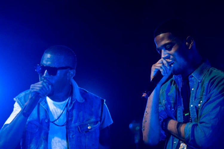 Kanye West and Kid Cudi