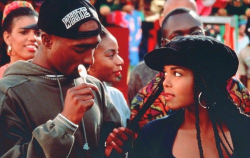 Tupac Shakur and Janet Jackson