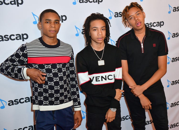 YBN Almighty Jay, YBN Nahmir, and YBN Cordae