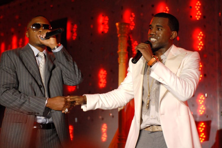 Nas and Kanye West