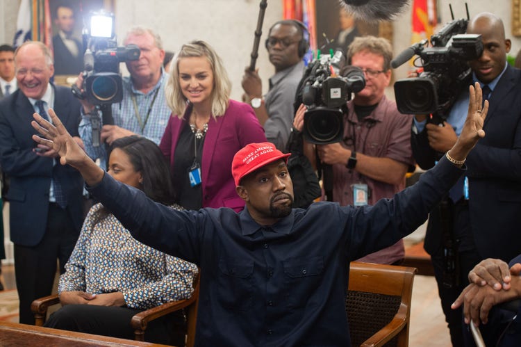 Kanye West says he’s distancing himself from politics after “Blexit ...