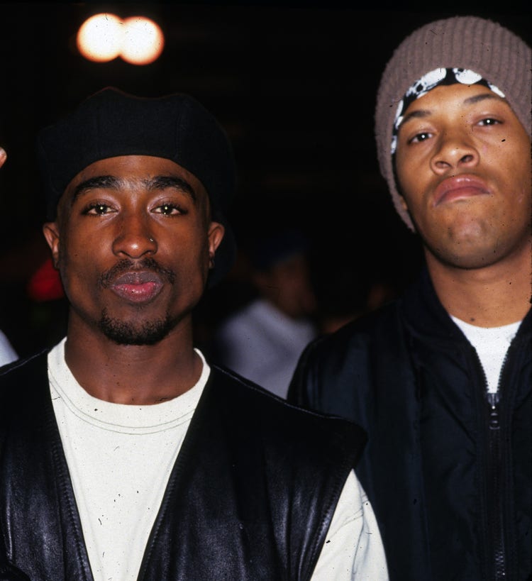 Tupac Shakur and Redman