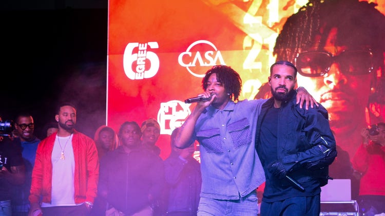 21 Savage and Drake