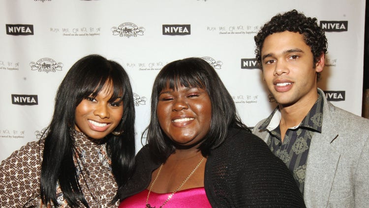 Chyna Layne, Gabourey Sidibe and Barret Mindell