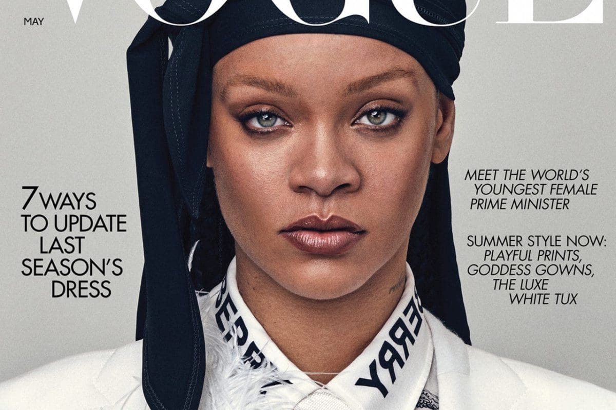 Rihanna covers May 2020 issue of 'British Vogue'