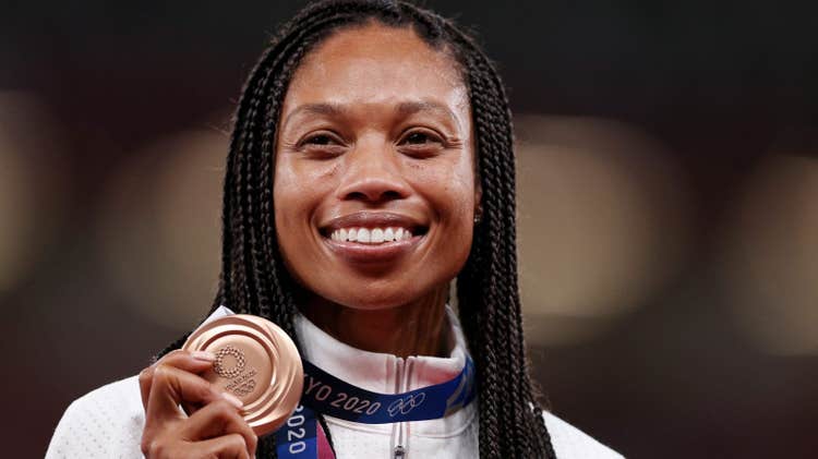 Allyson Felix becomes most decorated female track and field Olympian