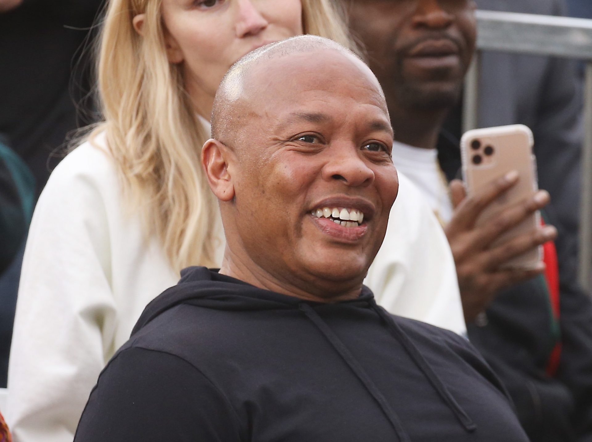 Dr. Dre played two hours of unreleased music for Diamond D and Xzibit