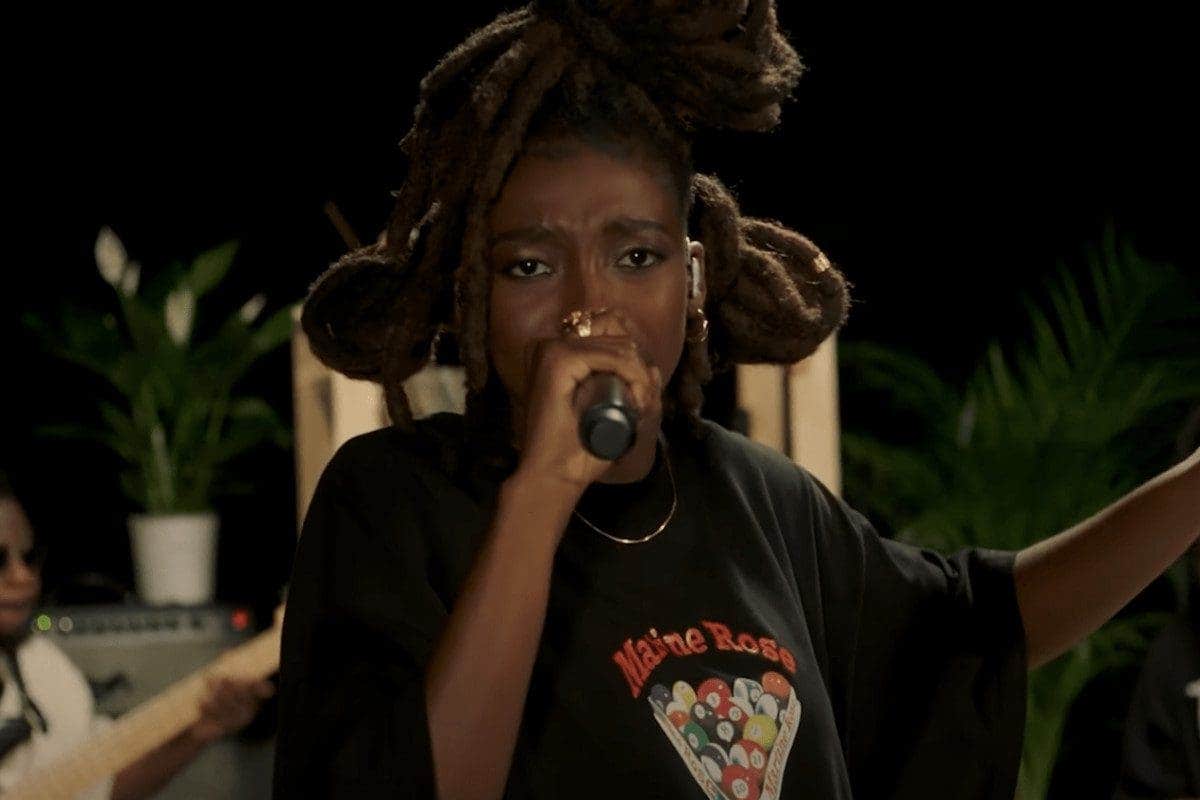 Little Simz performs for NPR’s “Tiny Desk (Home)” series