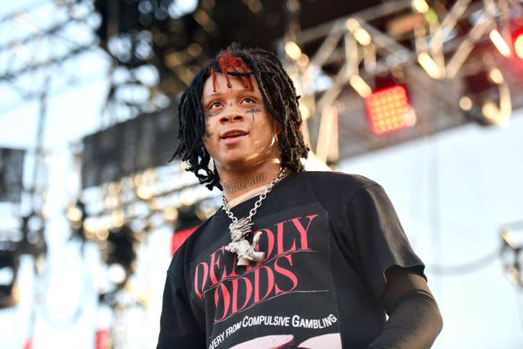 Trippie Redd’s tour bus reportedly shot at in Baltimore