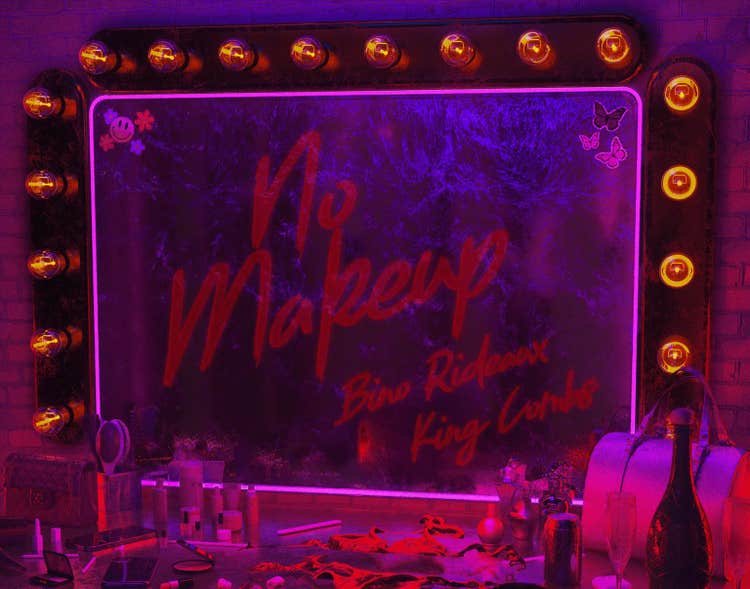 Bino Rideaux and King Combs team up for “No Makeup” single