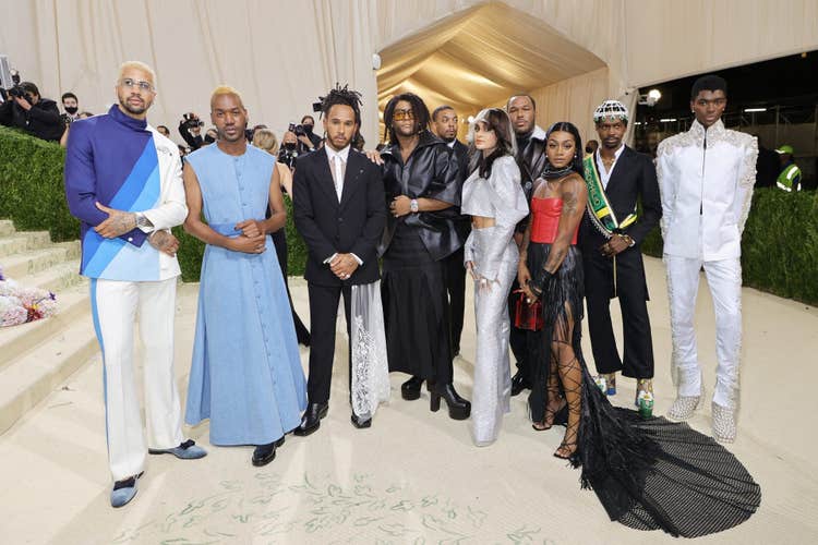 Lewis Hamilton bought a Met Gala table for emerging Black designers