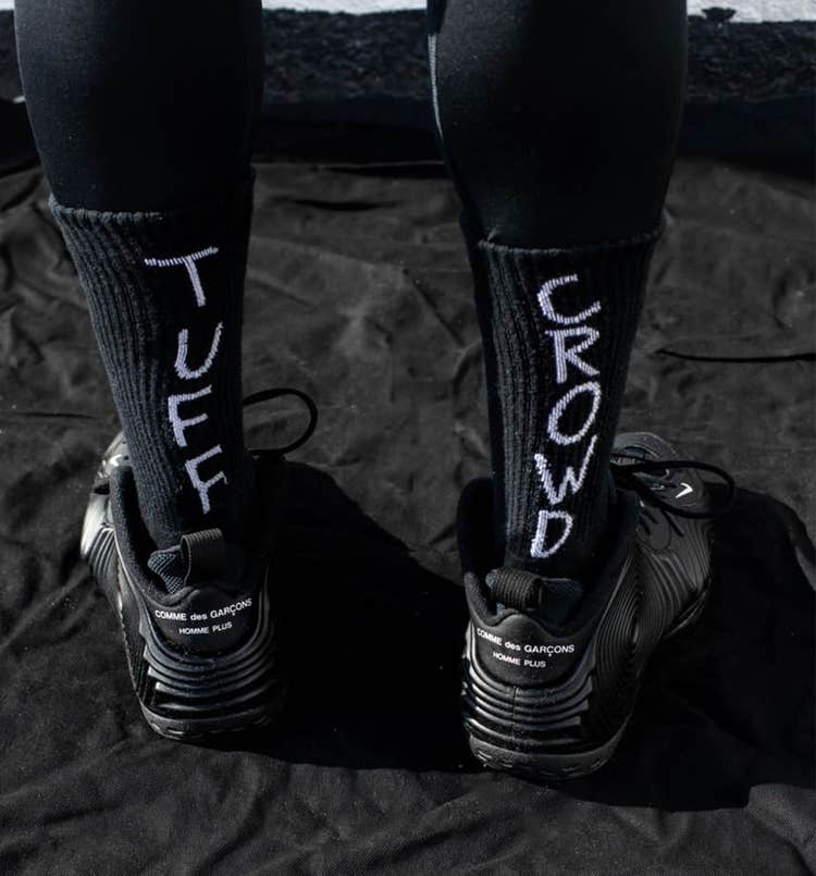 The COMME Des GARÇONS x Nike Air Foamposite One