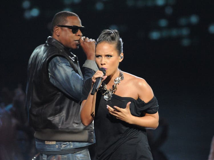 Alicia Keys and JAY-Z