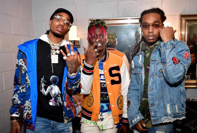 Quality Control artists Quavo, Lil Yachty, Takeoff