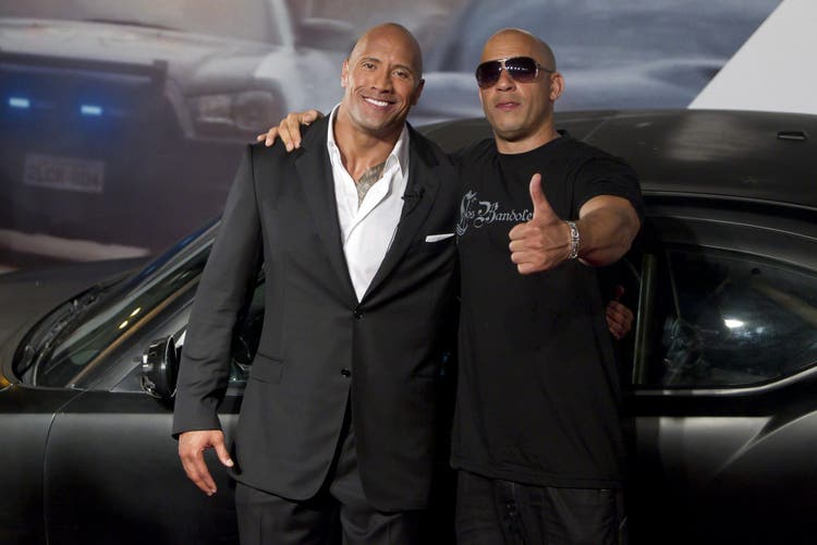The Rock, Vin Diesel