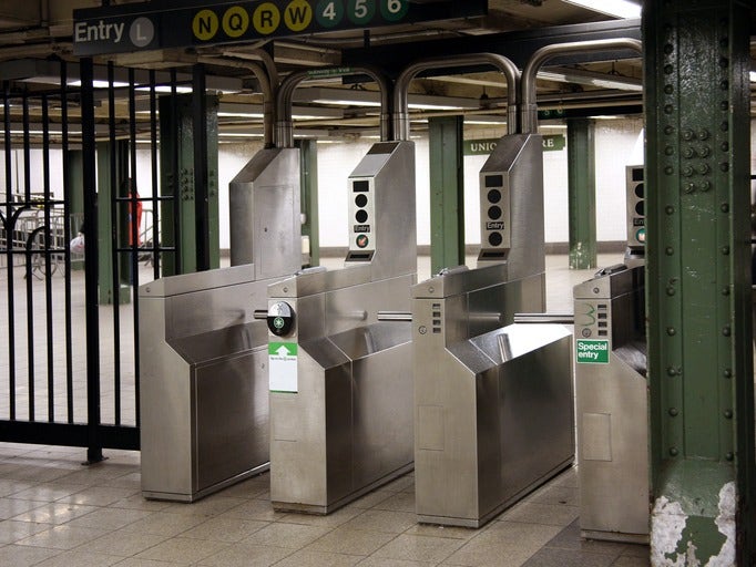 Subway turnstile