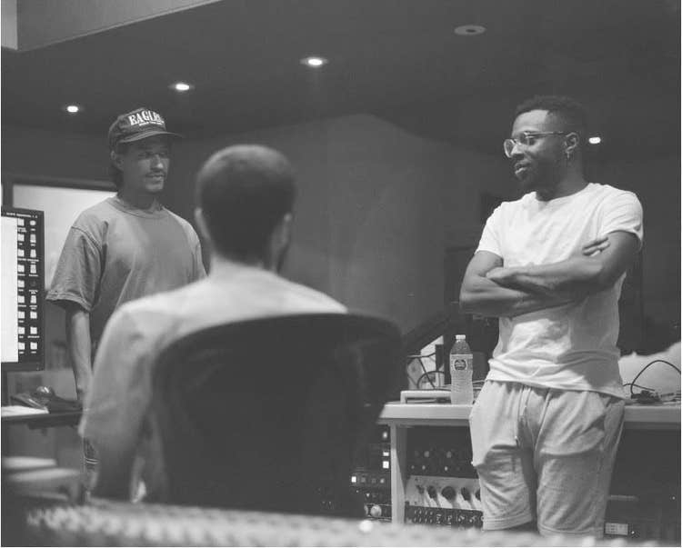 Isaiah Rashad and Rory Behr