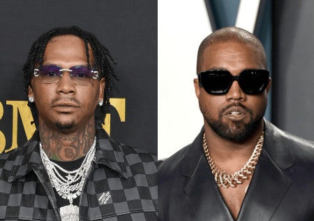 Moneybagg Yo, Kanye West