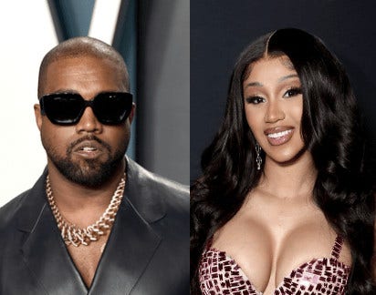 Kanye West, Cardi B
