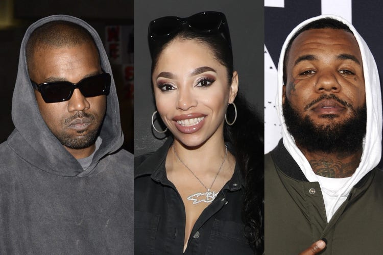 Kanye West, Ebie Wright, The Game