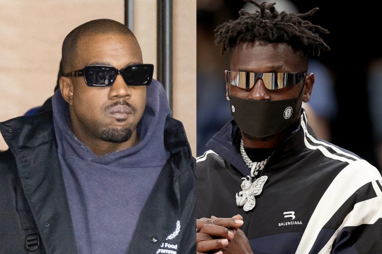 Kanye West, Antonio Brown