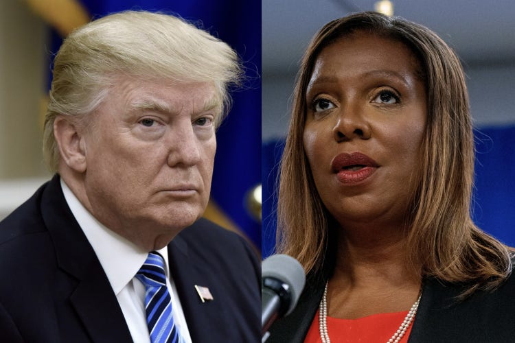 Trump, Letitia James