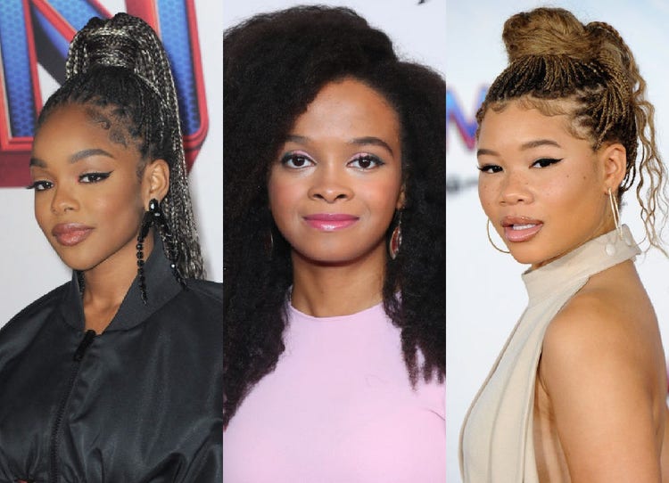 Marsai Martin, Maya Penn and Storm Reid