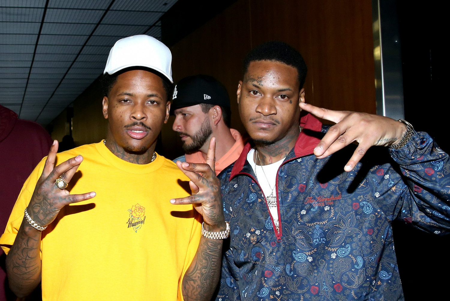 YG Slim 400 memorial calf tattoo