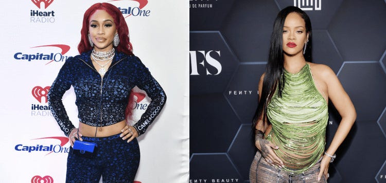 Saweetie, Rihanna