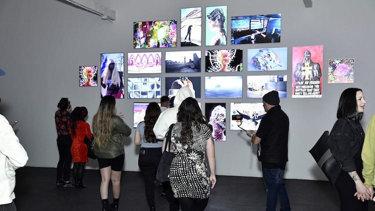 Gallery presentation
