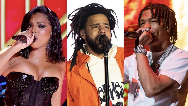 Ashanti, J. Cole, Lil Baby