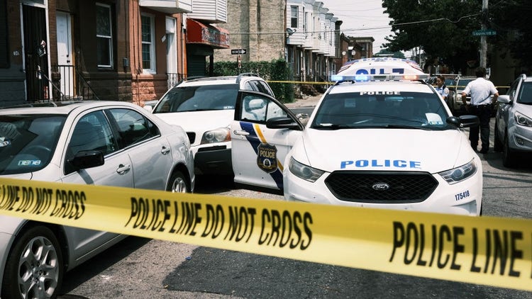 Philadelphia police car