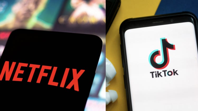 Netflix, TikTok