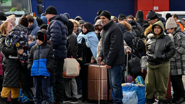 Ukraine refugees